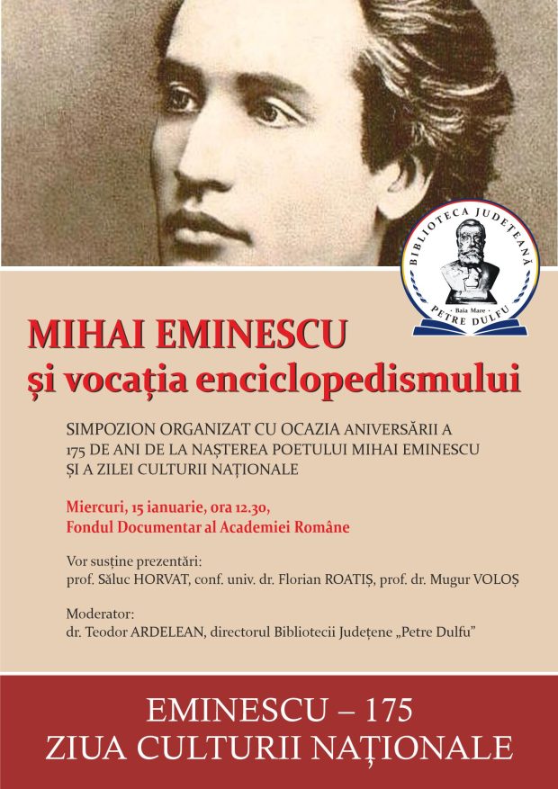 Eminescu-175, ian 2025