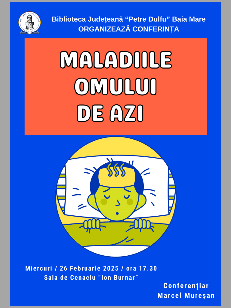 afis conferinta Marcel Muresan_Maladiile