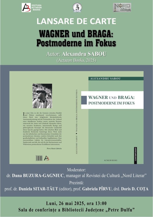 Afis Lansare carte Alexandru SABOU_web