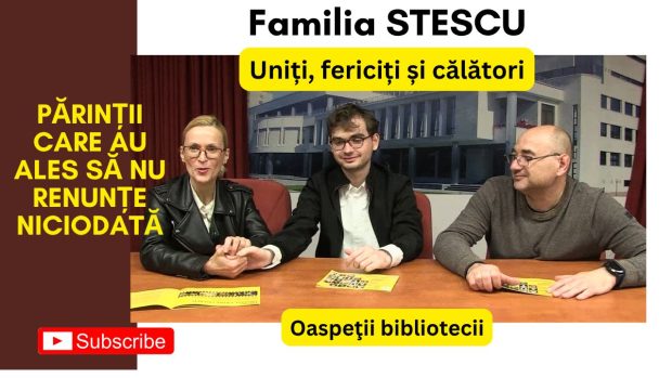 famila-stescu-oaspetele bibliotecii