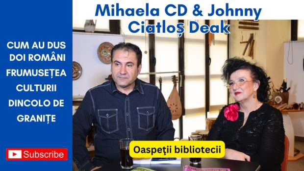 Mihaela CD & Johnny CD-oaspetii bibliotecii
