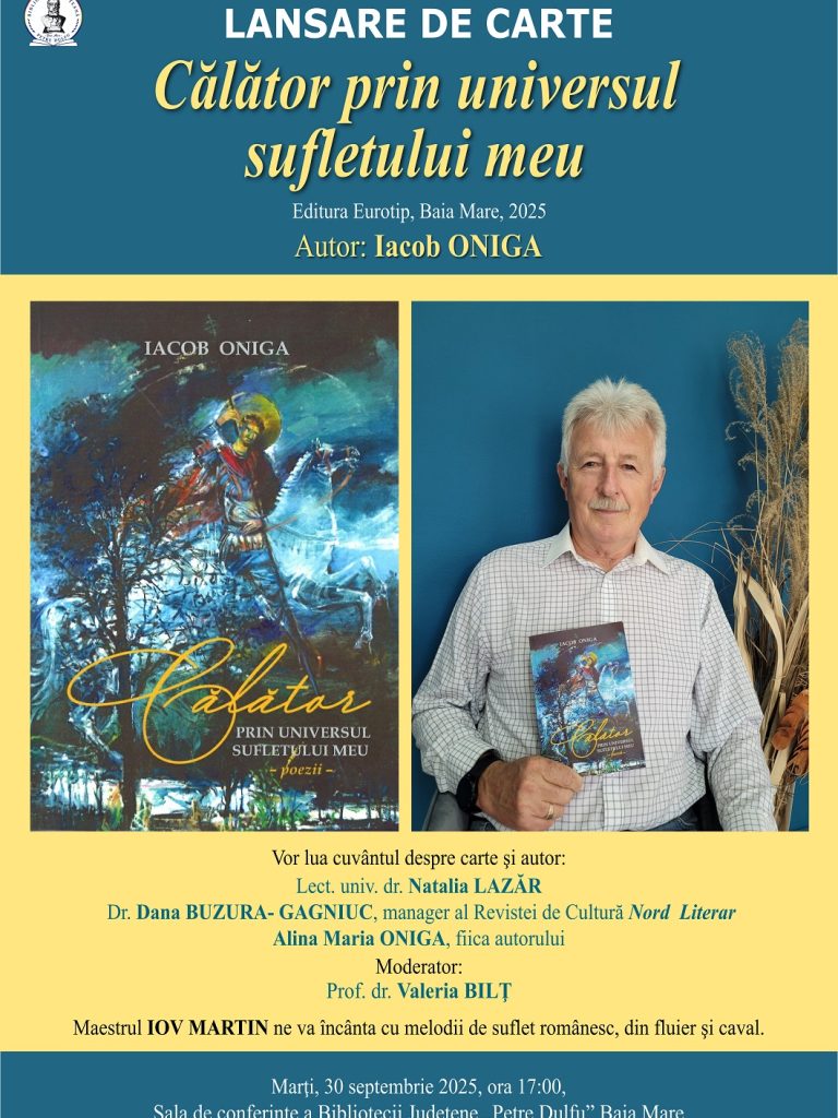 Afis Lansare carte Iacob Oniga_web