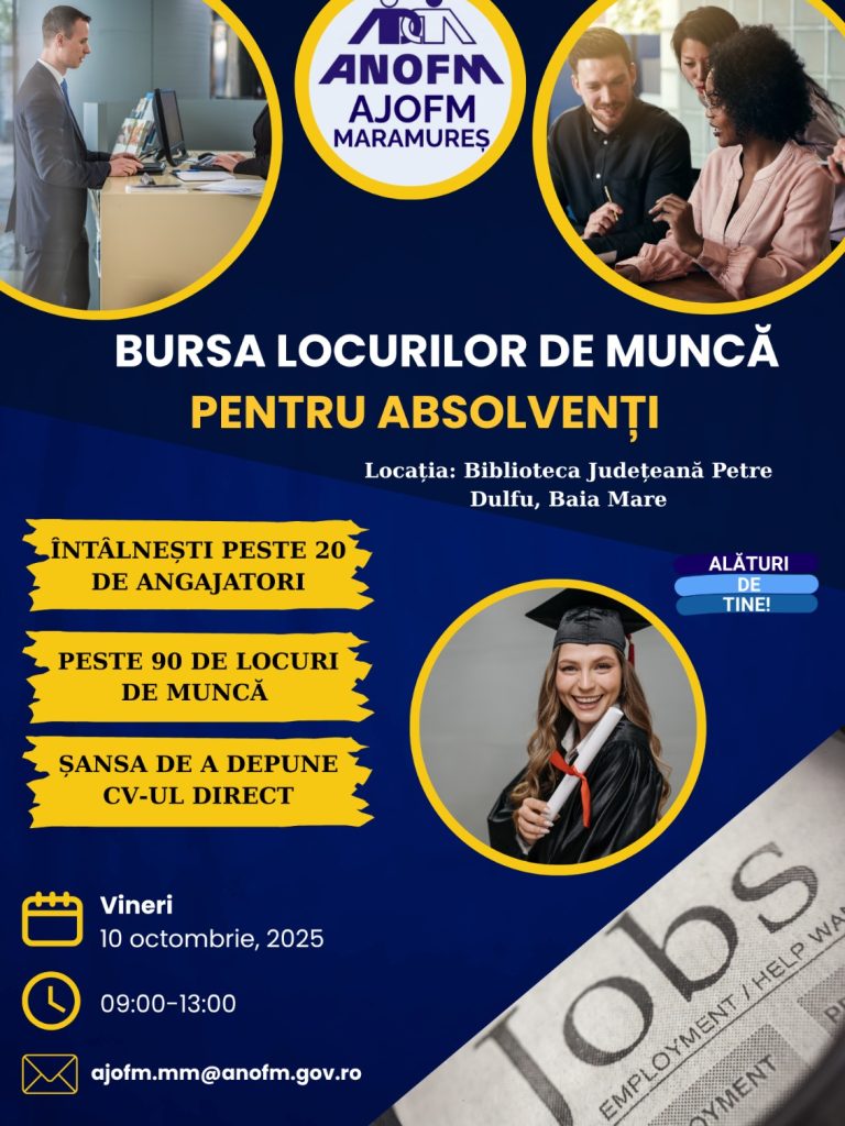 afis Bursa locurilor de munca