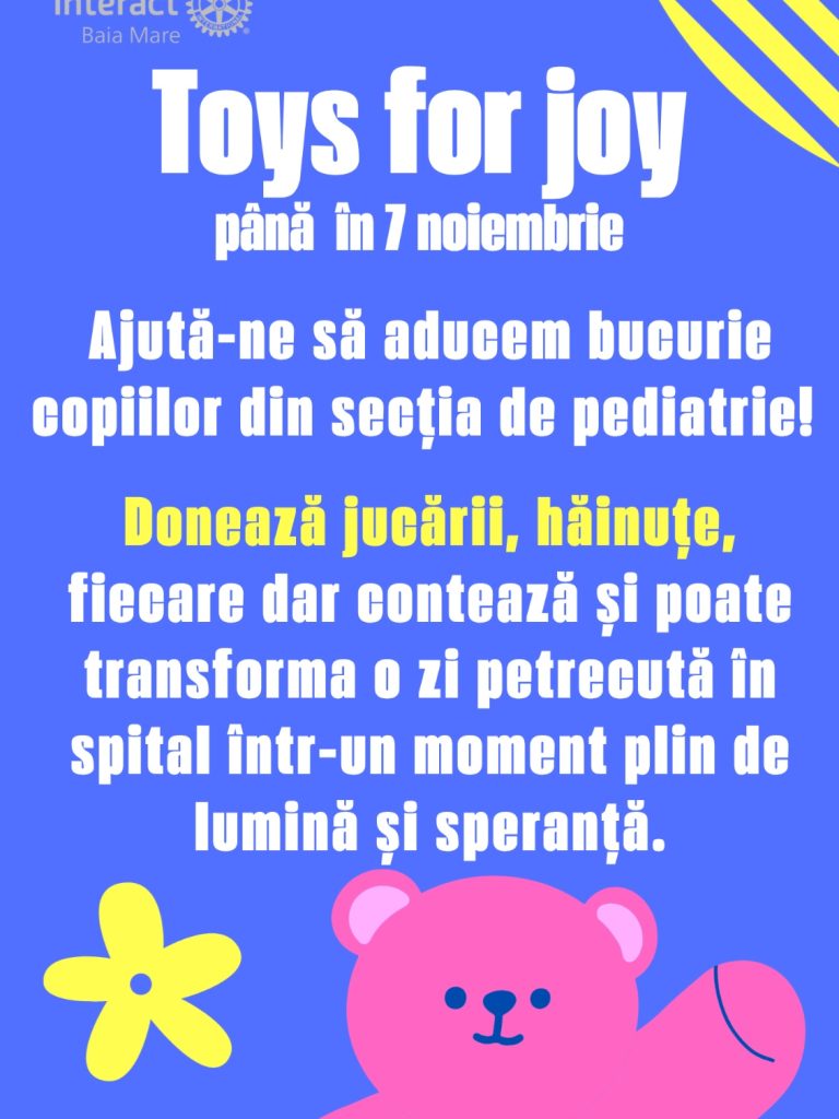 campanie strangere jucarii Interact Baia Mare